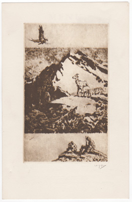 1941 alaska line ziegler etching menu